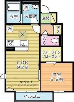 喜宝ＪＯＮＯ 間取り図