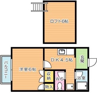 ファミリーコーポ清納　A棟 間取り図