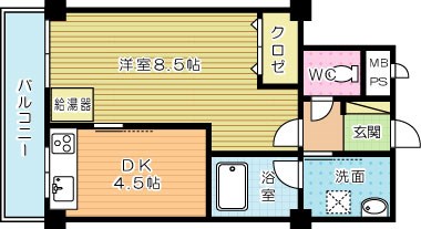 アルファＫⅡ  間取り図