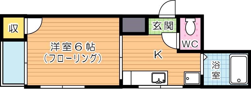 シャトレ菅原Ⅰ 間取り