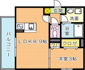 モアプラス東鳴水 間取り