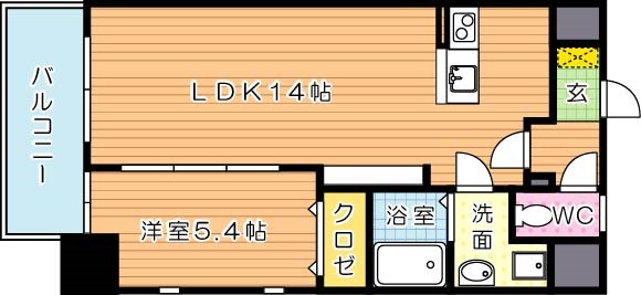 MDIプロスディブロ黒崎駅前 間取り