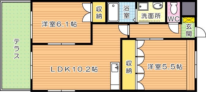 プラムヒルズ 間取り