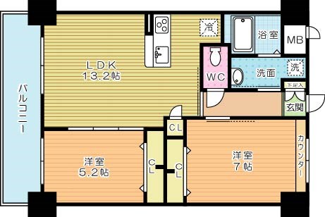 ピノ沖台 間取り