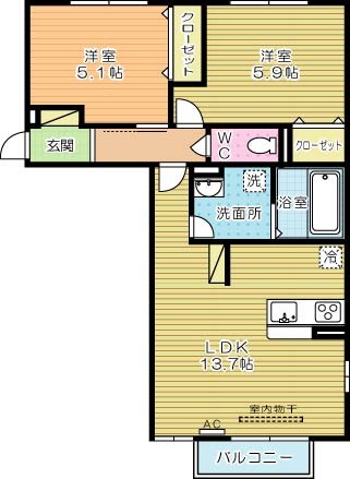 ｓｉｎｃｅ2020　北 間取り図