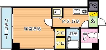 【学生★必見】ピエドラブランカ西本町 間取り