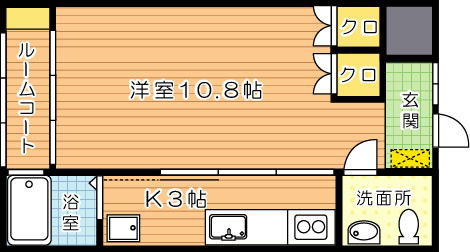 【学生★必見】サンハイム college号室 間取り