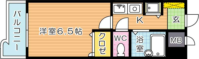 【学生★必見】ライオンズマンション桃園公園 college号室 間取り