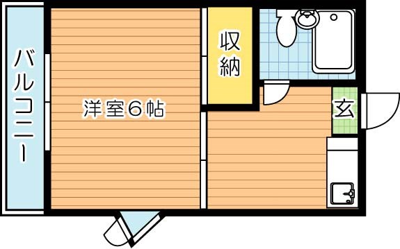 【学生★必見】ONE FLAT GION（ワンフラット祇園） 間取り図