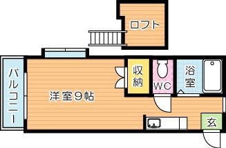 【学生★必見】シティベール南八千代  間取り図