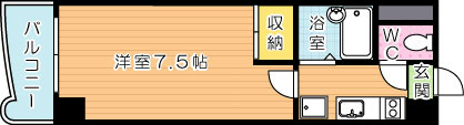 【学生★必見】アリビオ折尾 間取り