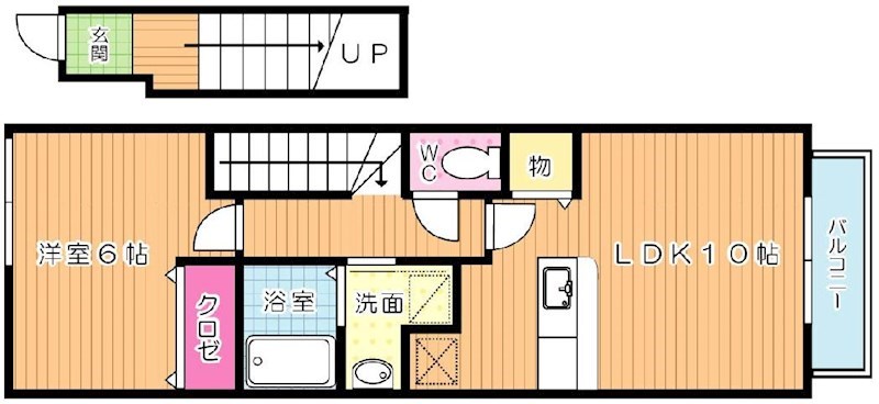 サンガーデン戸畑 間取り図