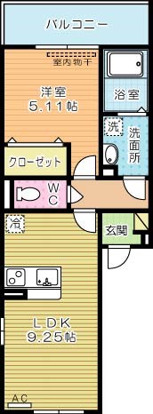 Ａｒｉｇａ　10（アリガ　トウ） 間取り図