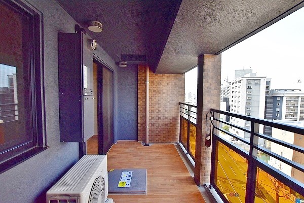 グランフォーレ小倉シティタワー ベランダ