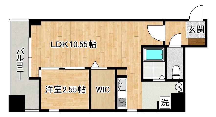 ユーフォリウム・マタマ 802号室 間取り