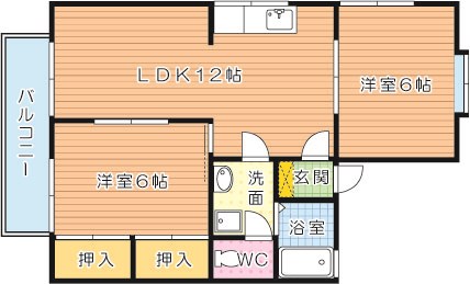 クラッセ永犬丸 間取り図