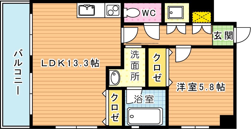 ライオンズマンション青山第3 間取り