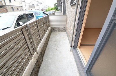 オーク上富野 ベランダ