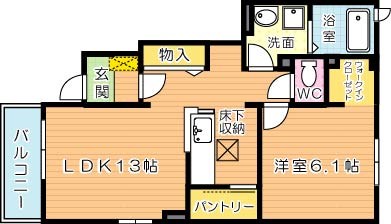 スターヒル　B棟 間取り図