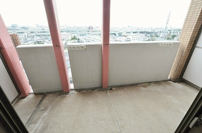 竪町センタービル ベランダ