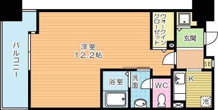 ユーフォリウムマタマ  1103号室 間取り