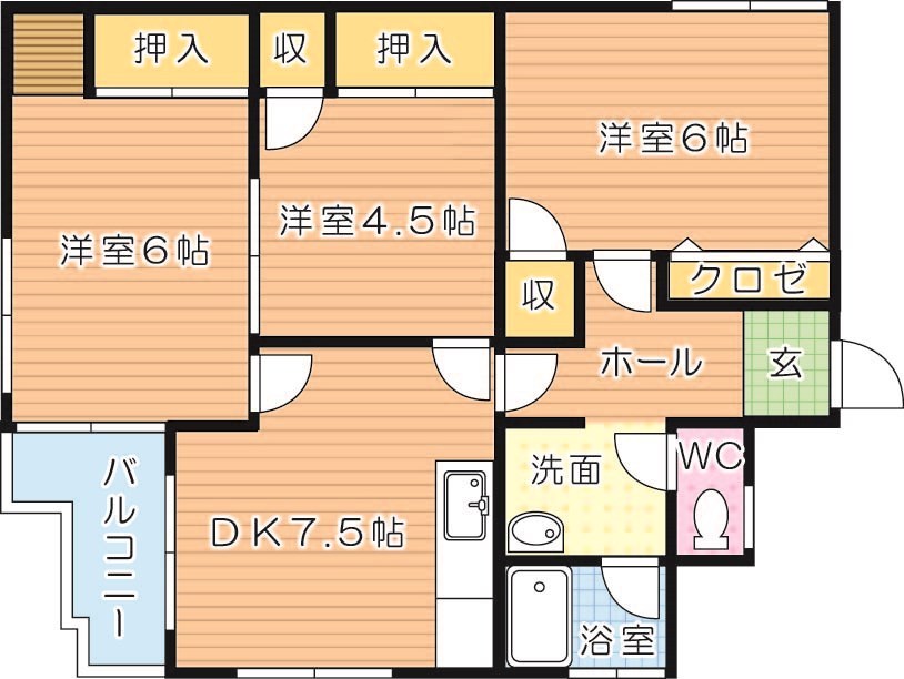 市瀬ビル 間取り図