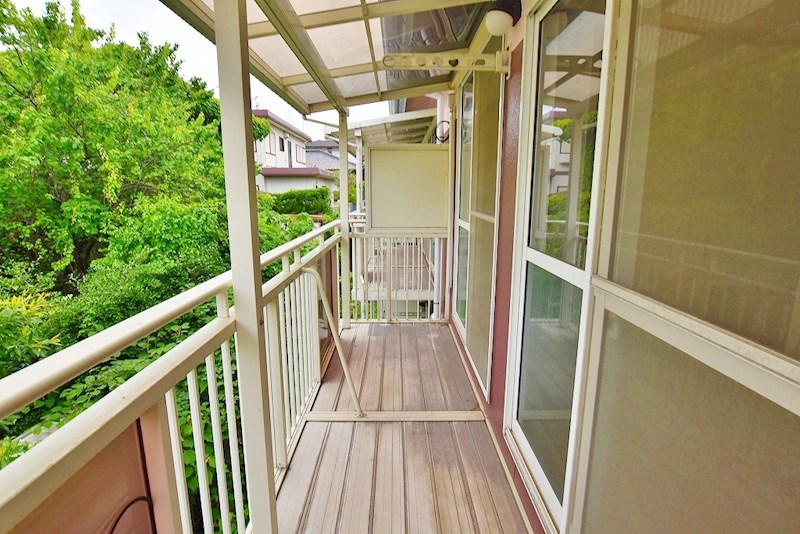 ボヌールⅡ　 ベランダ