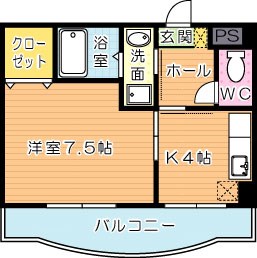 グレイシス浅川Ⅰ 間取り