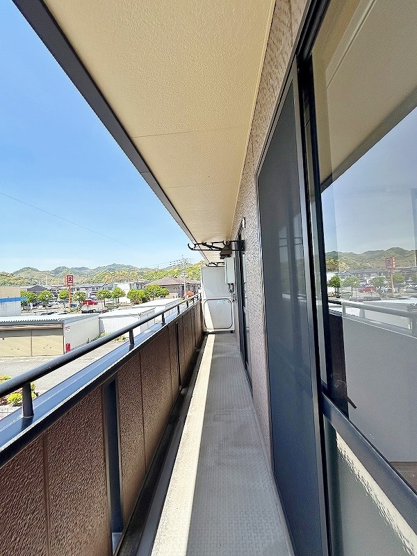 メルベーユ前田 ベランダ