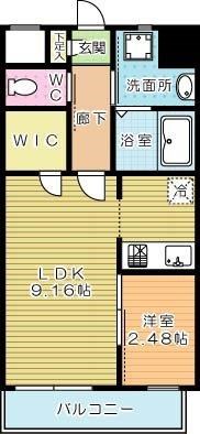 Studie KOKURA NORTH(スタディ小倉ノース)  702号室 間取り