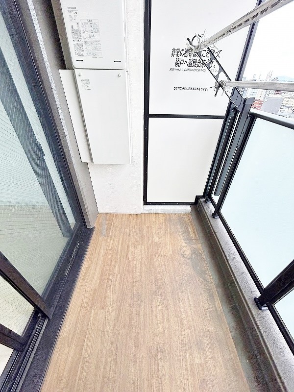 アミュゼ城野 ベランダ