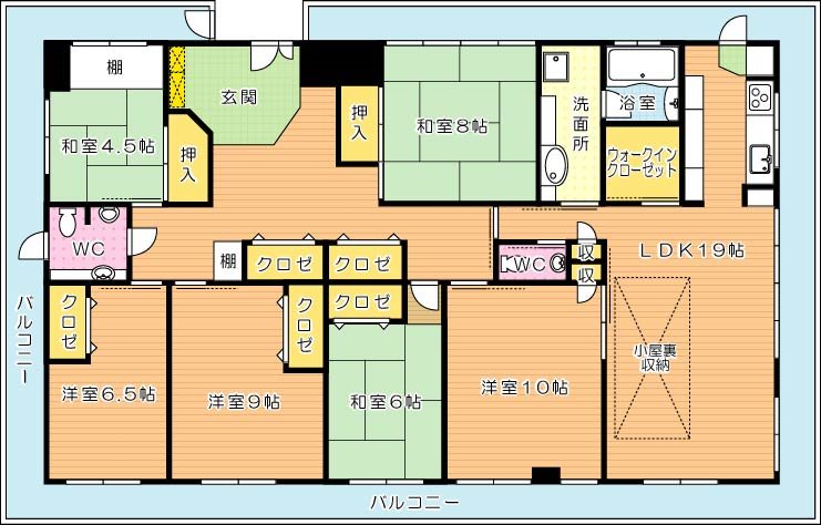 一鼓館（イチゴカン） 間取り図