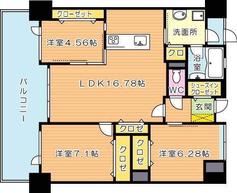 LEGEND111（レジェンド111） 間取り