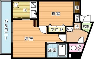 馬借タカヤコーポレーションビル 804号室 間取り