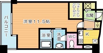 ユーフォリウム・マタマ 606号室 間取り