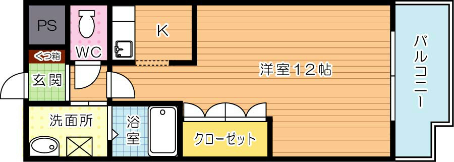 ソレイユⅡ 間取り図