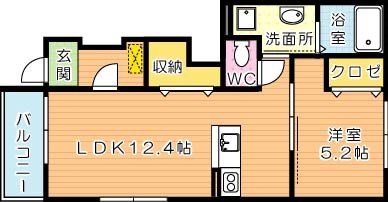 グリーンヒル本城 間取り図