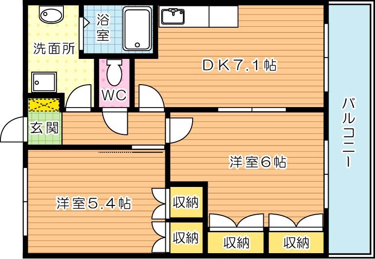 Rural（ルーラル） 間取り図