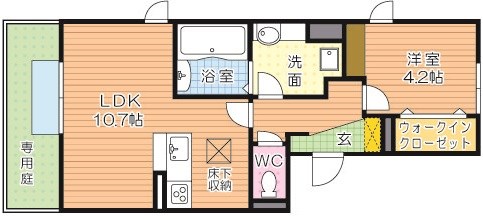 Droom熊西 間取り図