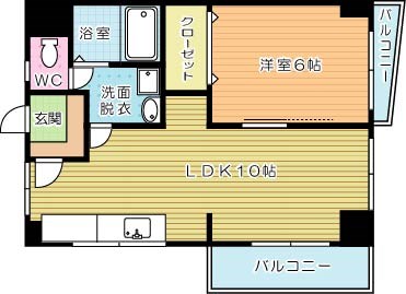 森野第一ビル  203号室 間取り