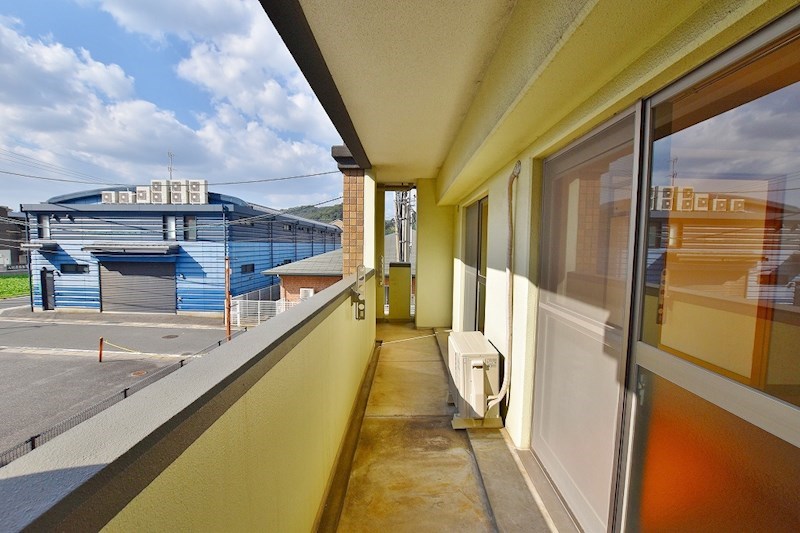 三島マンションⅠ  ベランダ