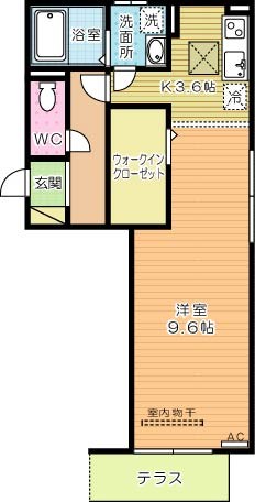 エルカーサ門司駅前 101号室 間取り