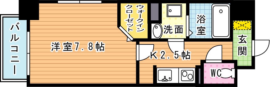 サンフェリーチェS 間取り図