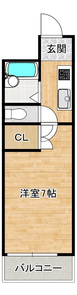 エイジレスライフよしずみ    702号室 間取り