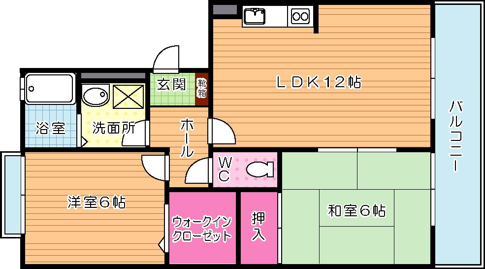 レスポワール赤坂B棟 間取り