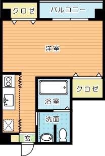 アプリークスロクス 101号室 間取り