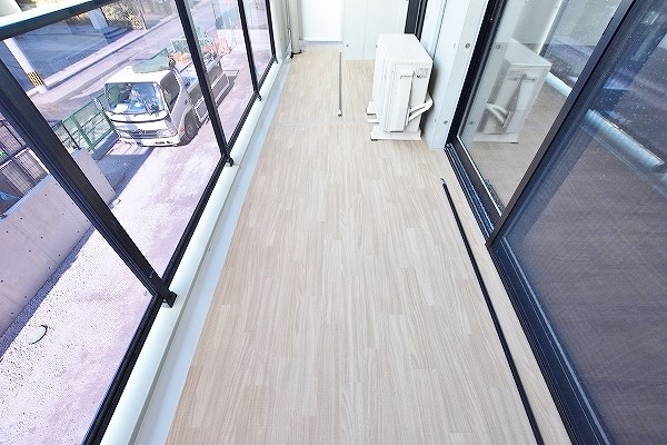 ヒルクレスト小倉高峰グランデ ベランダ