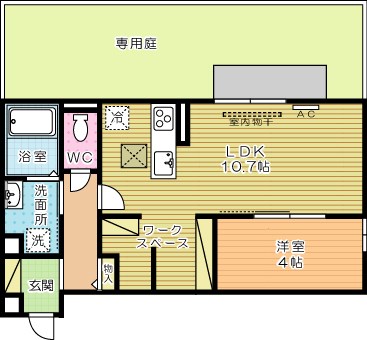 サンヒルズ 間取り図