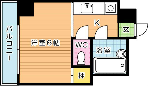 フォーレスト西折尾 間取り