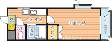 フォーサイト前田Renatus 間取り図